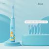 Dětský sonický elektrický zubní kartáček IPX7 vodotěsný barevný kreslený film pro dětské použití s ​​měkkými štětinami vyměnitelnými s hlavicemi zubního kartáčku