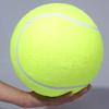 Großer Tennisball Haustier Aufblasbares Spielzeug für Hundetraining Ball 24cm Großer Tennisball Interaktives Hundespielzeug