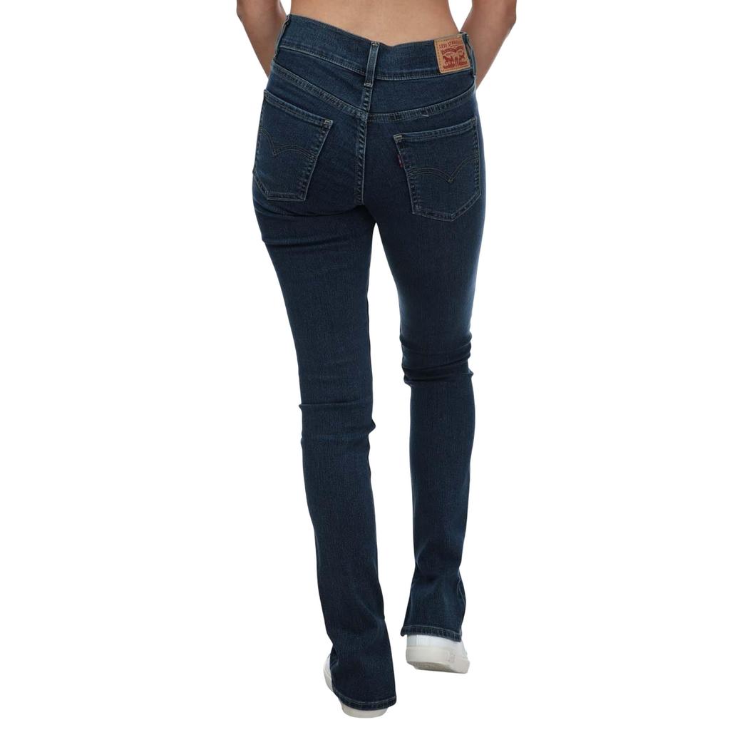 Levis Womens/Ladies 311 Leather Patch Slit Hem Shaping Skinny Jeans