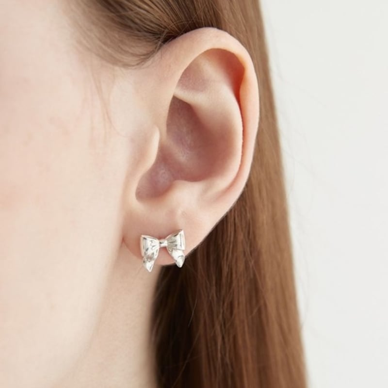 moi moi Ribbon earrings