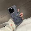Glitter Heart Case for Apple 16 Pro Max and 15 Pro - Full Coverage, Cute Design.