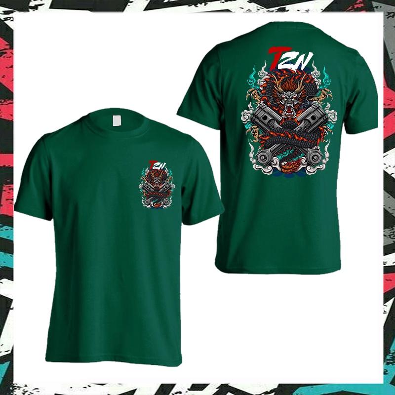 

ЯПОНСКИЙ ДРАКОН TZN NAGA рубашка футболка для мужчин женщин унисекс Baju Lelaki Wanita Perempuan XL