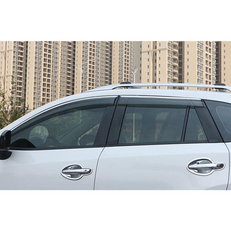 For Mazda CX-5 CX5 2012 2013 2014 2015 2016 Car Styling Cover Plastic Window Glass Wind Visor Rain/Sun Guard Vent Part Molding