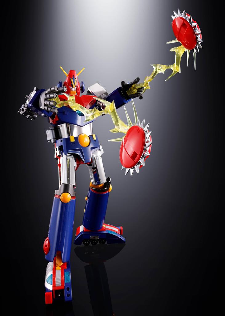 TAMASHII NATIONS Soul of Chogokin Chodenji Robo Con Battler V Con Battler V CHOGOKIN 50. výročí Přibližně 250 mm malovaná pohyblivá figurka GX-50SP ver.