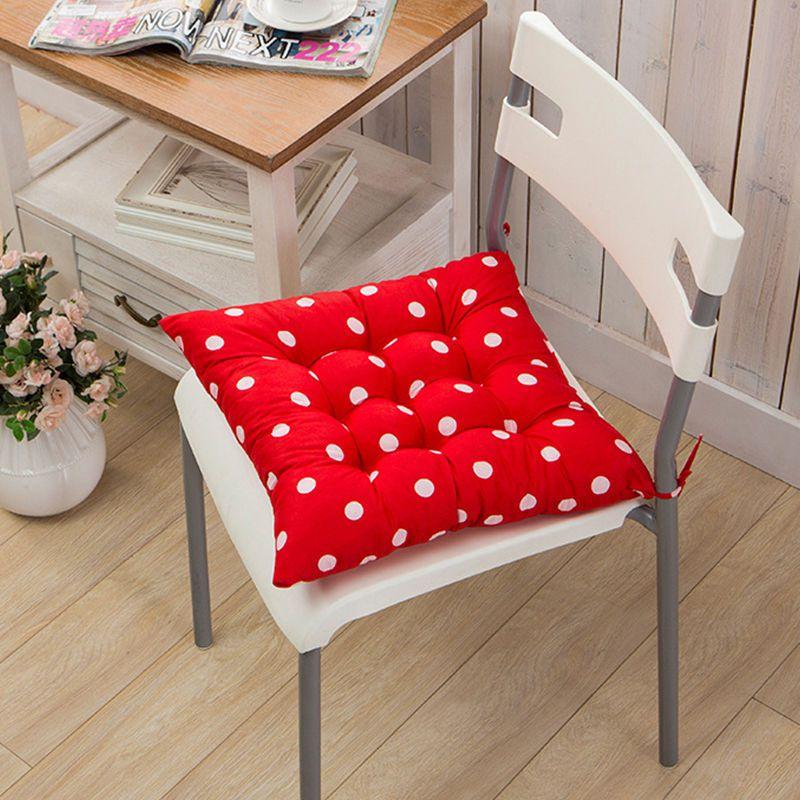 Luxurious 40*40cm Dining Garden Patio Home Kitchen Office Chair Seat Pad Cushion