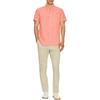 Camisa de Manga Corta de Botones Sencillos con Logo Bordado Polo Ralph Lauren Camisas para Hombre Rojo Náutico 710842642-005