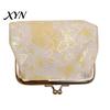 Women Small Coin Organizer Butterfly Print Purse, Change Gradient Kiss Lock Closure Pouch for Coins Cards Cash Elegant