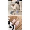 Ladies' Winter Home Indoor Anti Slip Soft Bottom Warm And Simple Solid Color Cotton Slippers