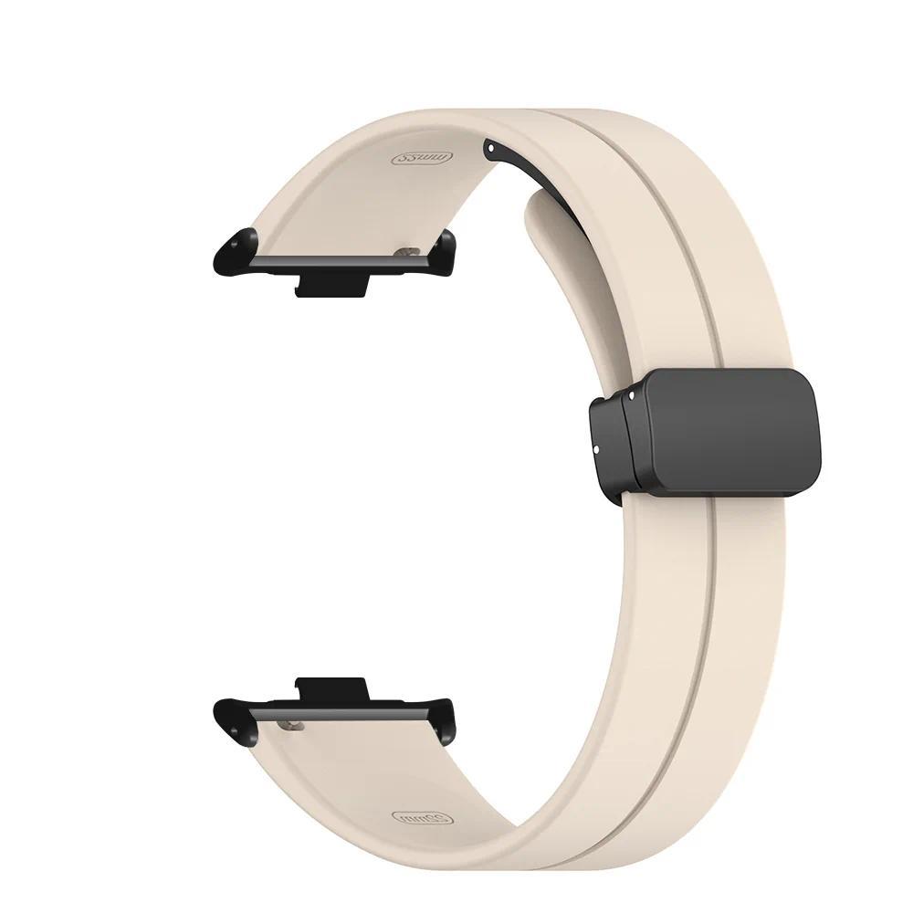 Silicone Wristband for Xiaomi Redmi Watch 4 5 Smart Strap Replacement Corre Magnetic Bracelet Mi band 9 Pro Mi band 8 Pro Band