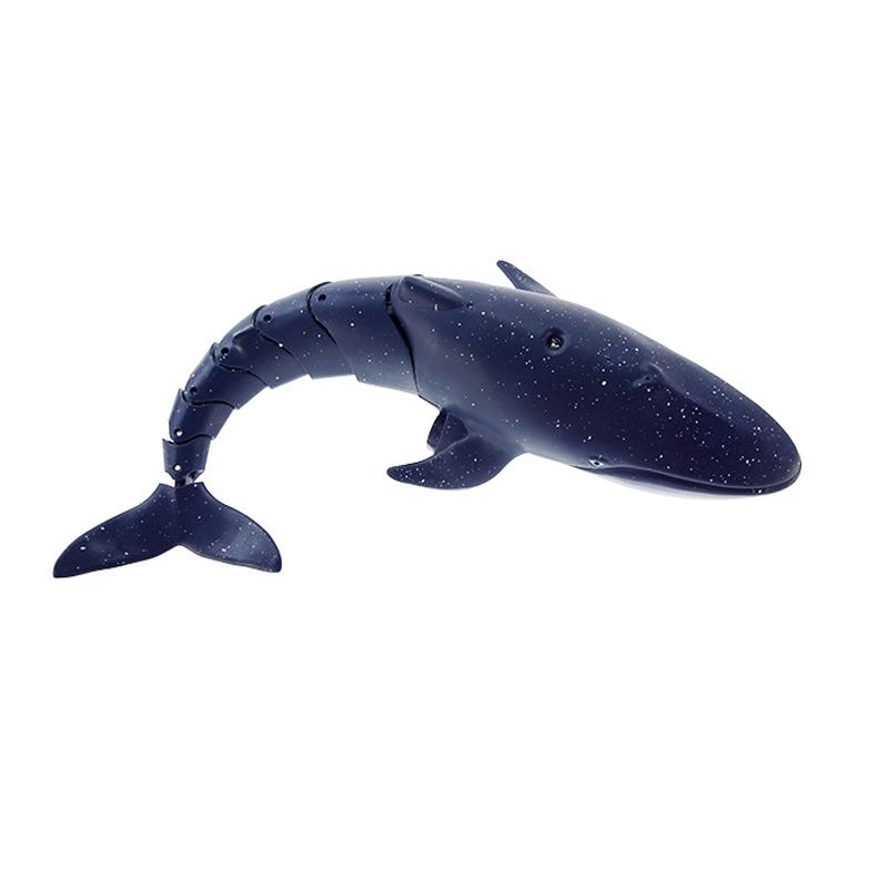 Non-Toxic Rc Shark 2.4G Simulation Remote Control Animals With Lights Submarine Robots Fish Electric Toys For Children Upgrade Spray Watertoy