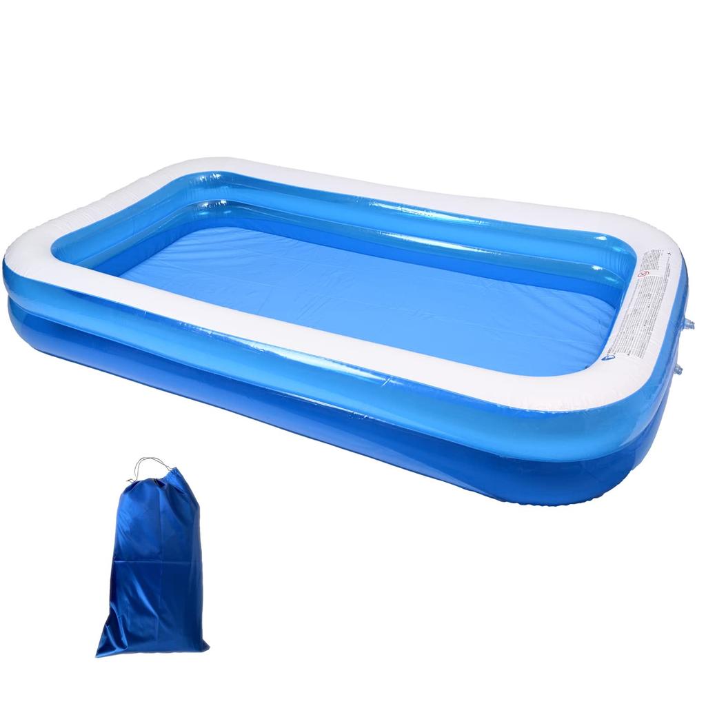 Badebasseng Vinylbasseng 200cm 262cm 305cm Stort Familiebasseng Vinylbasseng Hjemmebasseng Basseng Barnebasseng Hage Veranda Vannlek Fritidsbasseng Familie Barnebasseng