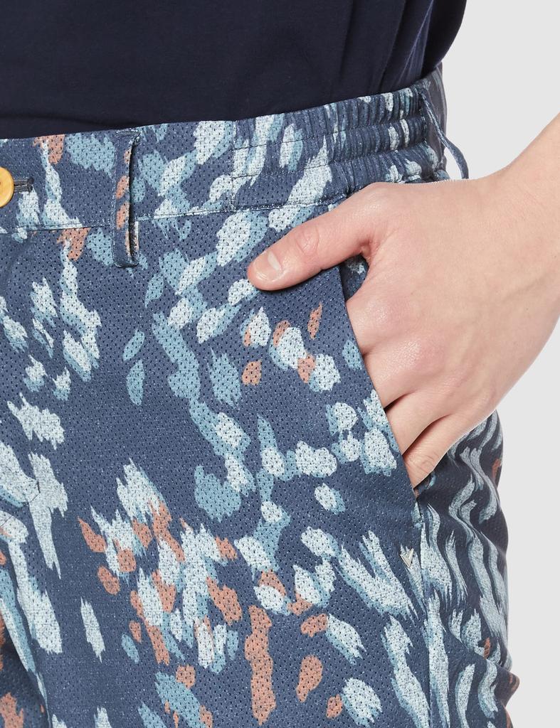 Shorts Pattern and Golf C23127106 M [Callaway] Men's (allover Print/kazaana Mesh/sweat-absorbing Quick-drying) / / 1120_Navy