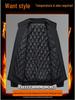 Men's Plus-Size Thick Fleece-Lined Stand Collar Jacket - Casual Fashion for Middle Age
