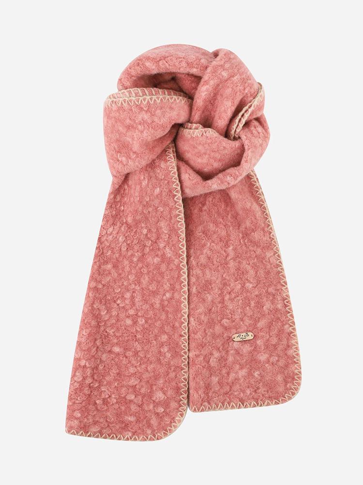 Autumn Winter Pink Scarf Women Soft Warm Scarf Korean Fashion Solid Color Wrap Shawl Lady Mujer Casual Sweet Preppy Style New