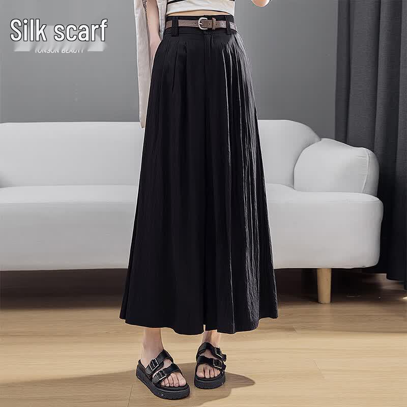 Sibaishi Loose Fit Wide-Leg Casual Pants M