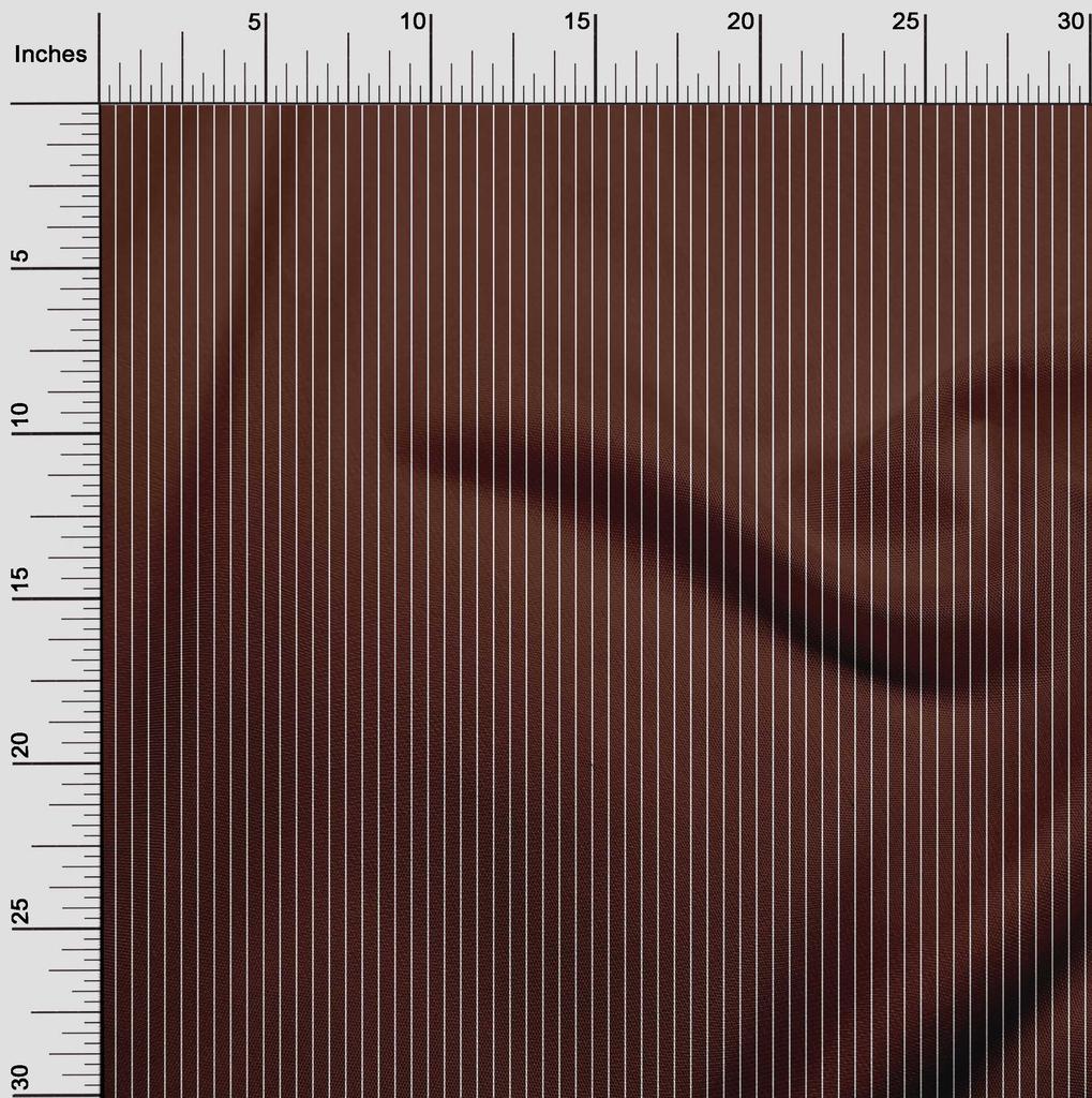 oneOone Cotton Flex Brown Fabric Stripes Quilting Supplies Print Sewing Fabric By The Yard 40 Inch