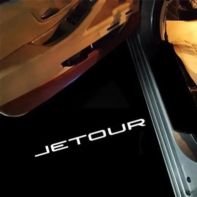 2PCS LED Car Door Projection Light for Jetour X70 X90 X95 Coupe Plus Pro Dashing Traveller Car Welcome Light Decorative Lamp New