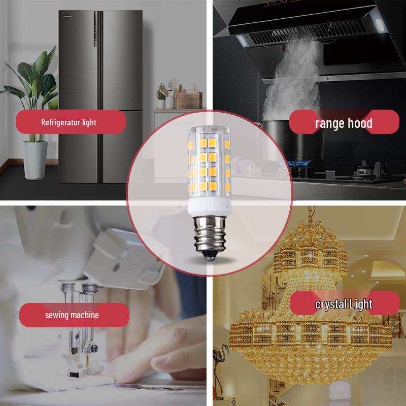 E14/E12 LED Bulb for Refrigerator, Freezer & Range Hood Lighting