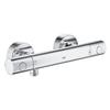 GROHE Thermostatic Shower Mixer Precision Get, Wall-mounted, Temperature Indicator, Integrated Filters, 34773000