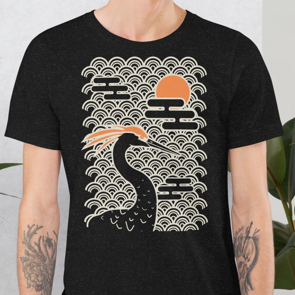 Crane, Japan, Unisex T-shirt