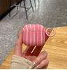Niche Simple Striped Earphone Protective Cover Soft Shell  Earphone Protective Cover