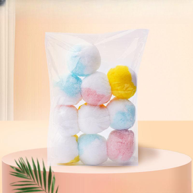 Silent Ball Cat Toy Self Hi Soothing Tool Plush Ball Household Cat Playing Stick Cat Toy Multi Specification Pet Cat Supplies