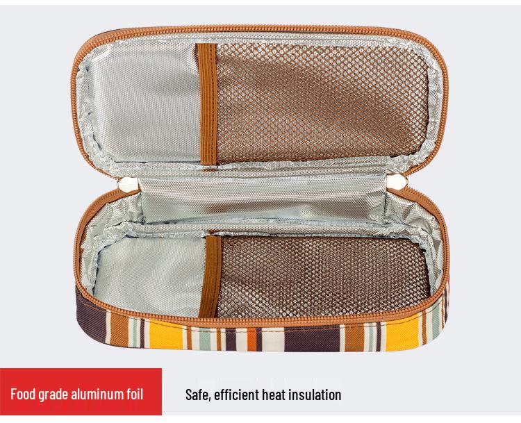 Large Insulated Portable Outdoor Medicine Cooler Bag for Insulin with Ice Pack