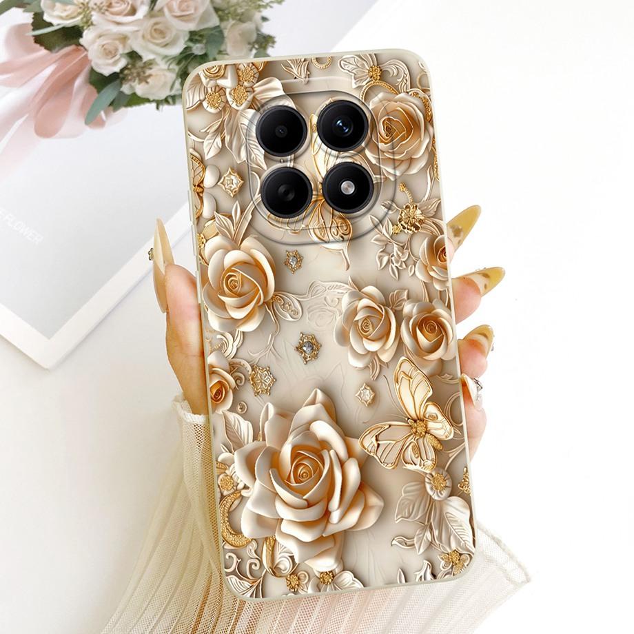 Blumen Gänseblümchen Sonnenblumen Hüllen Für Xiaomi Redmi Note 15 15Pro 15 Pro+ Handyhülle Poco M8 Pro Abdeckung Silikon Weich Stoßfest Hülle
