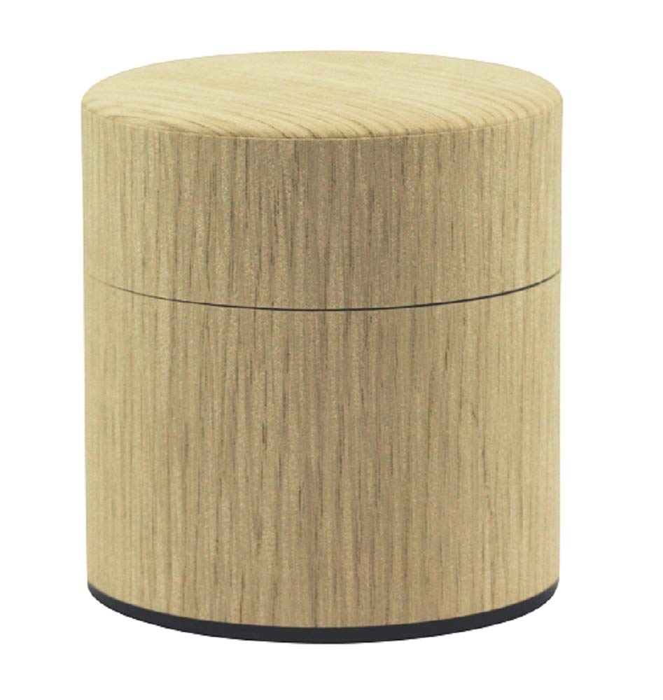 Kotodo Takahashi Seisakusho Wooden Nuku Mori Tea Caddy, Flat, 100g, Oak