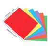 1/6Pcs Two-Pocket Folder Letter Size Folders with Pockets Holds 100 Sheets Document Organiser Presentation File Folder