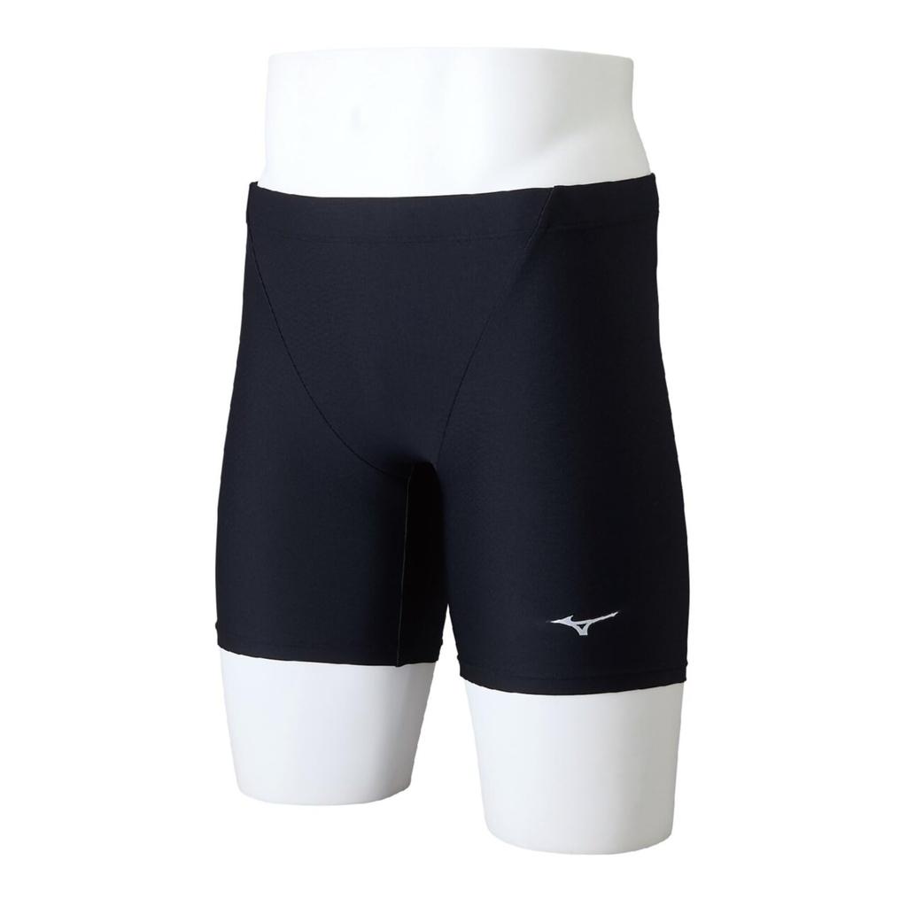 Mizuno Základní poloviční spodky N2MBAA01 Černé pro závodní a školní plavky (16cm vnitřní šev) Plavání, Plavání, Trénink,