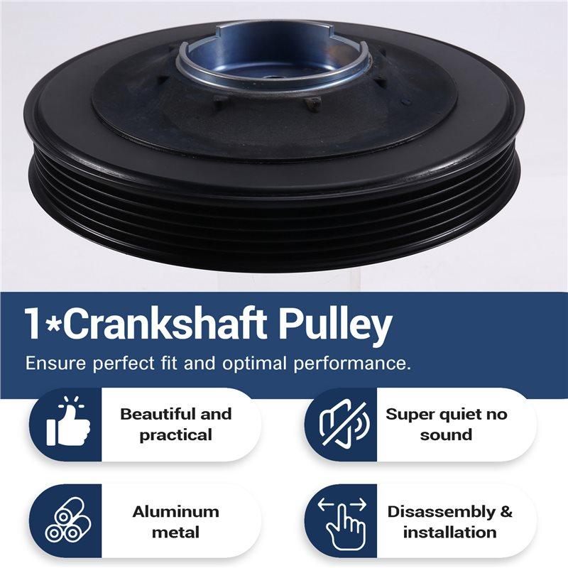 Car Crankshaft Pulley Part Number 11238477129 Designed For Mini R56 R57 R60 Cooper D Cooper SD One D