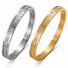 Women's Titanium Steel Gold-Plated Bracelet - Elegant European & American Design