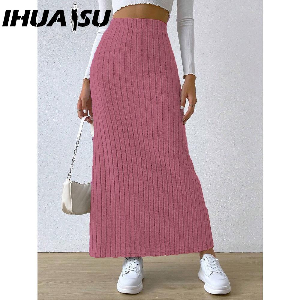 

IHUASU Женская Модная Повседневная Летняя Весенняя Юбка XXXXXL розы красного