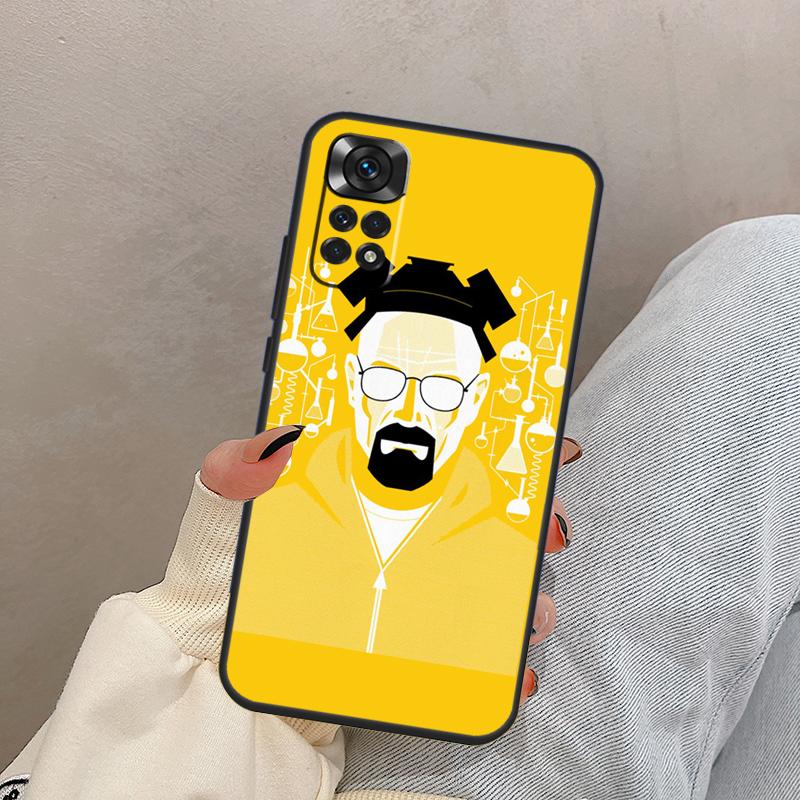 Breaking Bad  Walter Jesse For Xiaomi Redmi Note 14 9 10 11 12 13 15 Pro Plus Case Cover For Redmi 15C 14C 12C 10C 13C