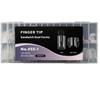 280pcs 14 Sizes Sandwich Dual Nail Forms Square Oval Transparent Nail Extension Forms Double-Layer Reusable