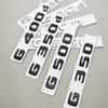 IXEA6 3D ABS Car Letters Logo G350 G350d G500 Sticker Rear Trunk Badge Emblem Decals For Mercedes Benz G350 G500 W463 Auto Accessories