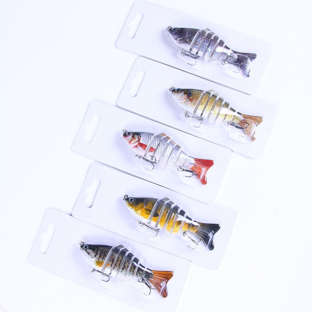 Wobblers Multi-section Fishing Lure Minnow Jointed Isca Artificial Hard Bait Crankbait Trolling Bass Pike Perch Tackle