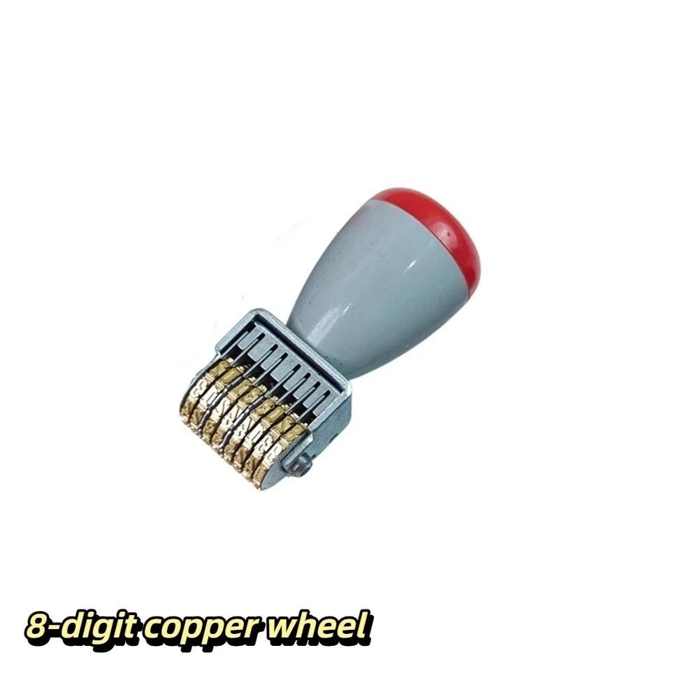 10 Digit Adjustable Number Stamp 8 Digit Date Stamp Time Coding Stamp  Production Date Marking 8