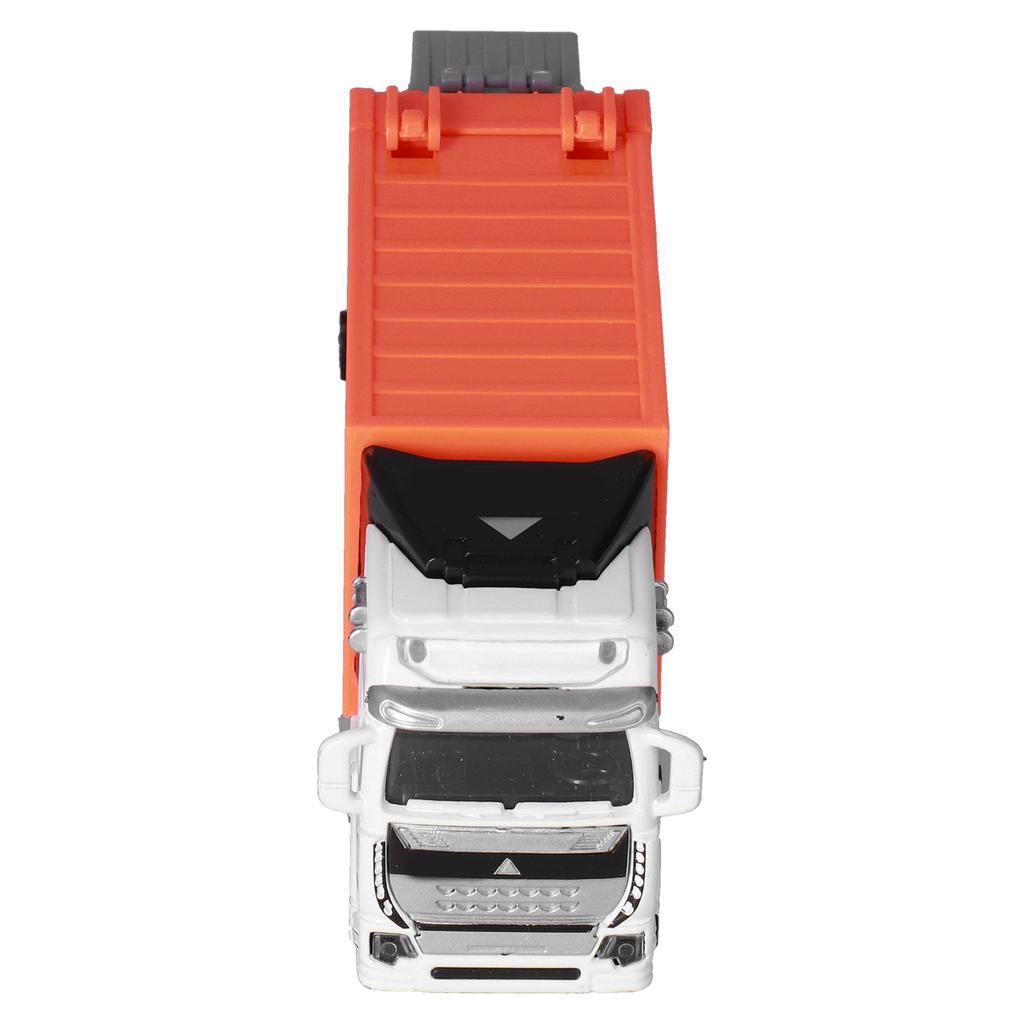 1:48 Pull Back Garbage Truck Toy Alloy Plastic Delivery Trash Truck Vehicles Toys Decoration for Boys