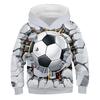 Felpa con cappuccio stampata Moda per bambini Felpa con cappuccio Abbigliamento