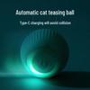 Luminous Rechargeable Smart Rolling Ball Toy for Cats - Self-Entertainment & Boredom Relief