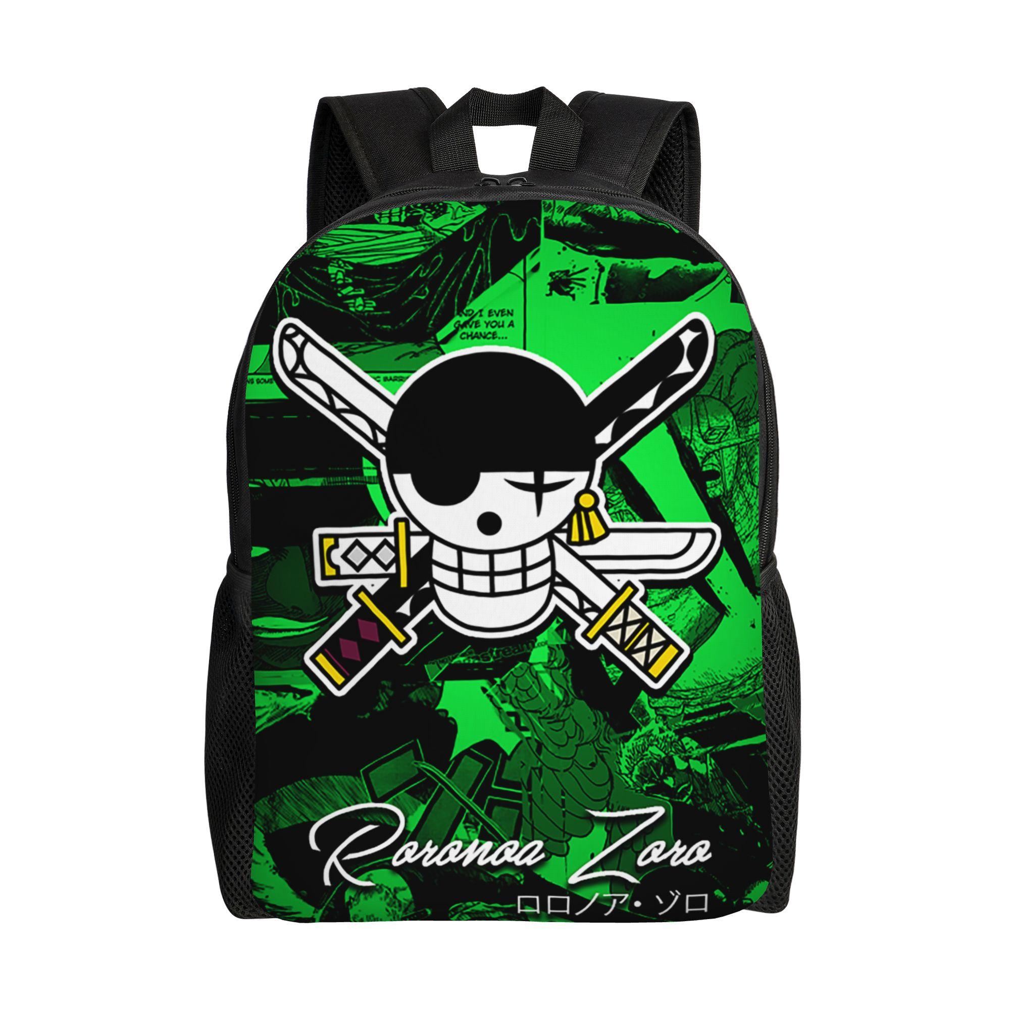 

Traffy Law Рюкзак для чоловіків жінок Крутий Студентський Робочий Daypack Trafalgar Law One Piece Аніме Коледж Полотняні Сумки Для вулиці One Size