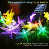 50LEDs Dragonfly Solar String Lights Outdoor Waterproof 8 Modes Dragonfly Fairy Lights For Home Patio Garden Wedding Decor