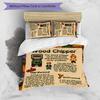 3pcs game Stardew Valley pattern bedding set duvet cover set includes duvet cover &pillowcases, perfect all season bedroom decoration & gift