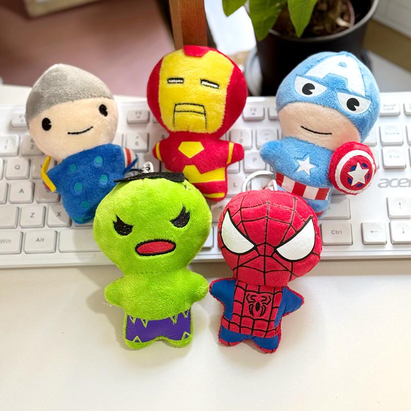 Avengers Plush Toy: Spider-Man & Iron Man Gift for Boys