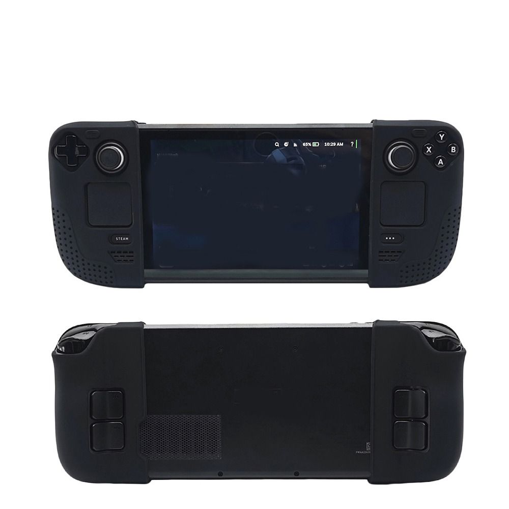 Anti-slip Controller Silicone Sleeve Ergonomics Gamepad Protective Cover for Steam Deck