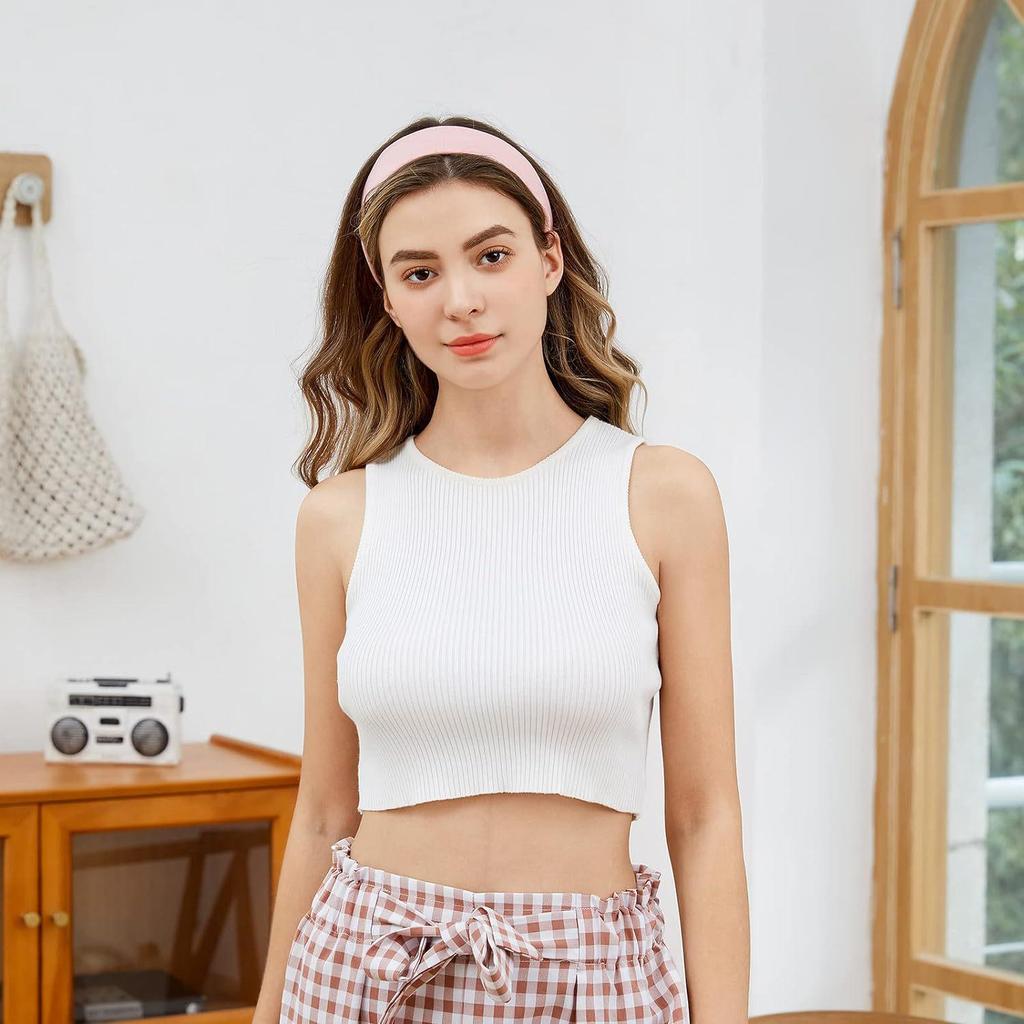 Cross-Border Women's Yoga Sport Sweat-Absorbent Headband: Elastic, Breathable Fitness Hairband for Running and Aerobics