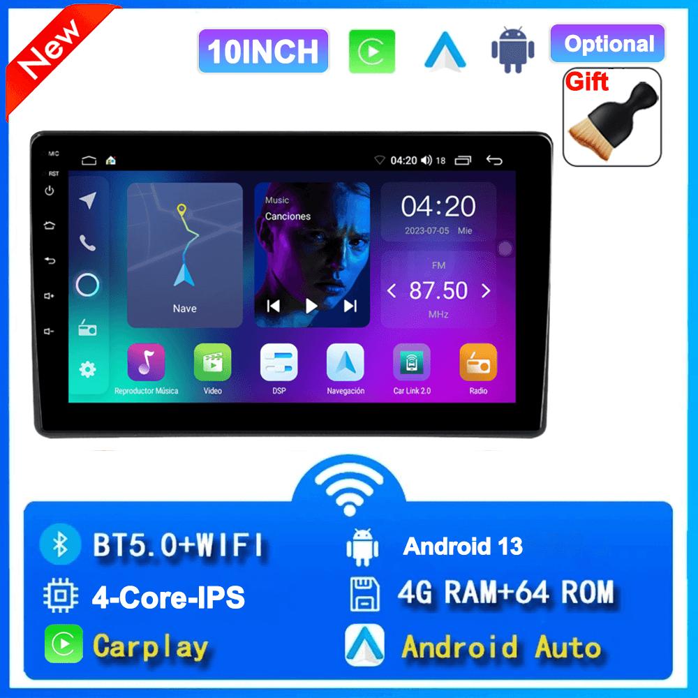 Universal 2 Din Android Car Radio Automotive Multimedia Wireless Carplay GPS Stereo For Volkswagen Nissan Hyundai Kia Toyota For