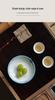 Guanlan White Porcelain Stacked Round Pot Stand & Teapot Lid Tray - Household Ceramic Tea Snack Plate & Tea Set Spare Parts.